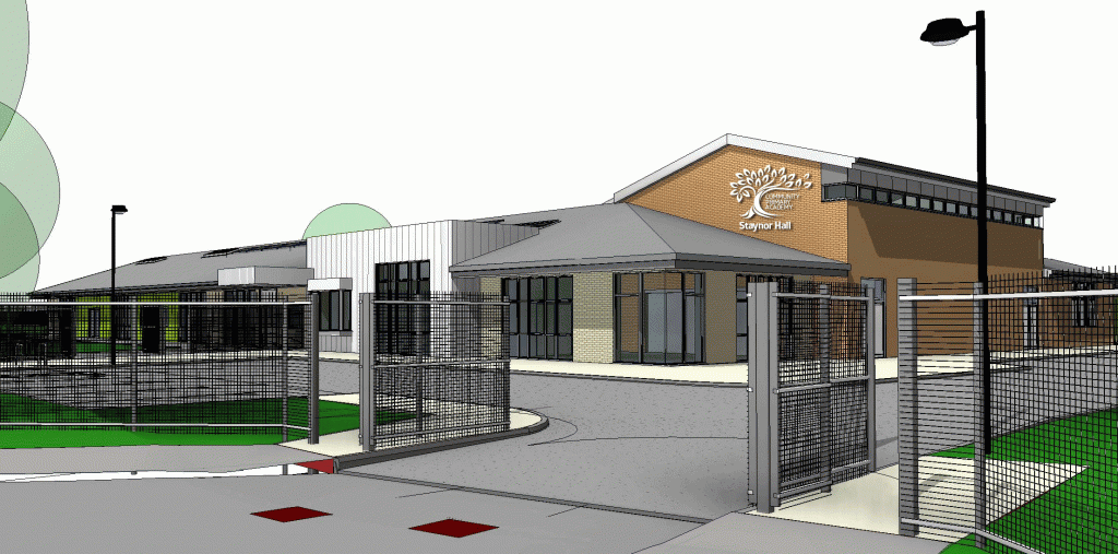 Staynor Hall artists impression